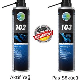 Tunap MP102-103 400+400 ml Set Yağ Pas Sökücü