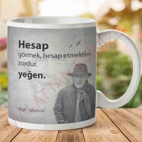 Tuncel Kurtiz Hesap Vermek Baskılı Kupa
