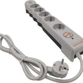 Tuncmatik Beyaz Beşli Akım Korumalı 2 Usb Girişli Priz