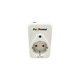 Tunçmatik Beyaz Tsk5016 Fullpower Tekli Akım Korumalı Priz Anahtarlı