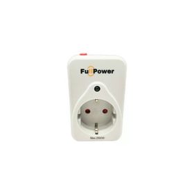 Tunçmatik Beyaz Tsk5016 Fullpower Tekli Akım Korumalı Priz Anahtarlı