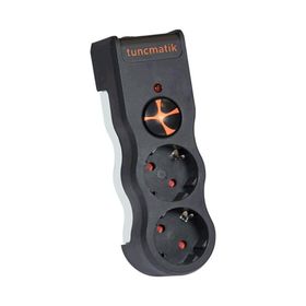 Tunçmatik Powersurge 2'li 525 Joule Enerji Siyah Koruma Prizi
