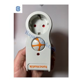 Tunçmatik Tekli Beyaz Çok Güvenli Akım Korumalı Priz