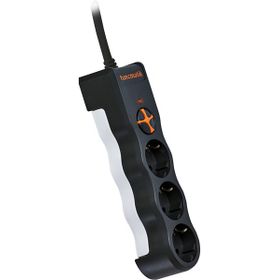 Tunçmatik TSK19010 3'lü 1050 J 1.5 mt Siyah Powersurge Akım Korumalı Priz