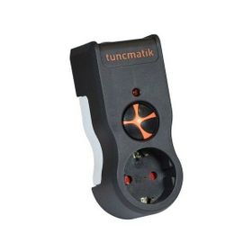 Tunçmatik TSK19020 Powersurge Siyah 1'li Akım Korumalı Priz