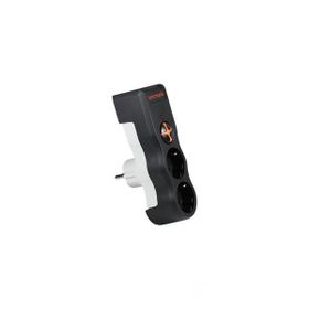 Tunçmatik TSK19022 Powersurge Siyah 2'li Akım Korumalı Priz