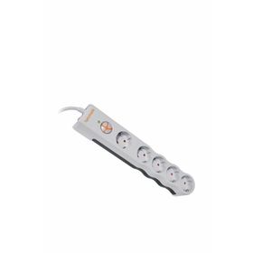 Tunçmatik TSK6134 Powersurge 1050 Joule Enerji Koruma Beyaz 5'li Priz