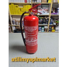 Tüpaş 6 kg Kuru Kimyevi Tozlu Yangın Söndürme Tüpü