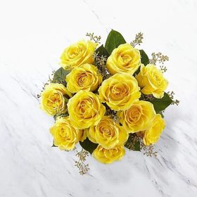 Tüplü Aşılı Yediveren Kokulu Sarı Katmerli Solero Gül Fidanı