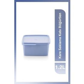 Tupperware 1.2 lt Böğürtlen Kare Saklama Kabı