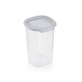 Tupperware 1,25 lt Tek Dokunuş Küçük Kare Saklama Kabı