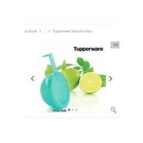 Tupperware 140 ml Sarı Mini Saklama Kabı
