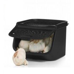 Tupperware 2.3 lt Siyah Mini Soğan Sarımsak Saklama Kabı