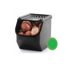 Tupperware 2.3 lt Siyah Mini Soğan Sarımsak Saklama Kabı