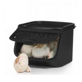 Tupperware 2.3 lt Siyah Mini Soğan Sarımsak Saklama Kabı