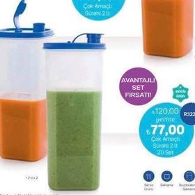 Tupperware 2 lt 2 Adet Çok Amaçlı Sürahi