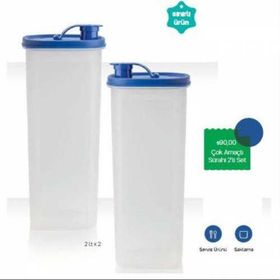 Tupperware 2 lt 2 Adet Çok Amaçlı Sürahi
