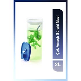 Tupperware 2 lt Mavi Çok Amaçlı Sürahi