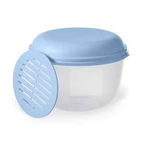 Tupperware 2 lt Şeker Izgaralı Mavi Saklama Kabı