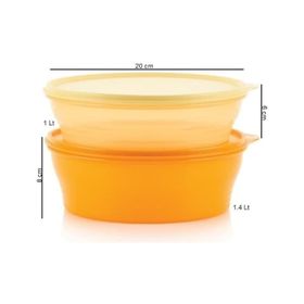 Tupperware 2'li 1-1.4 lt Mucize Şeker Saklama Kabı
