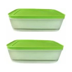 Tupperware 2x1 lt Freezermate Yeşil Saklama Kabı