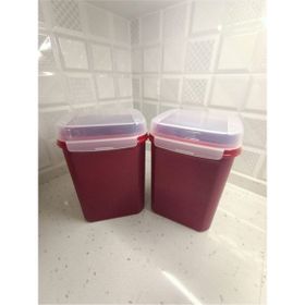 Tupperware 2x5.5 lt Özel Kare Saklama Kabı