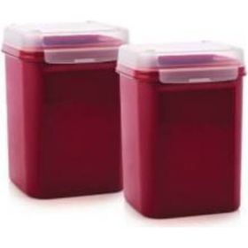 Tupperware 2x5.5 lt Özel Kare Saklama Kabı