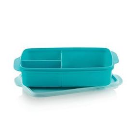 Tupperware 3 Bölmeli 1 lt Beslenme Kutusu