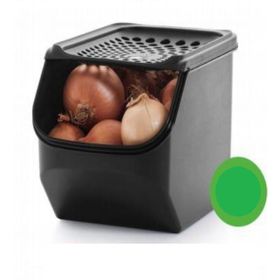 Tupperware 3 lt Siyah Soğan Sarımsak Saklama Kabı