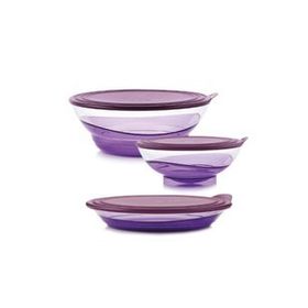 Tupperware 3'lü Damla Saklama Kabı