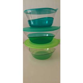 Tupperware 3'lü Damla Saklama Kabı