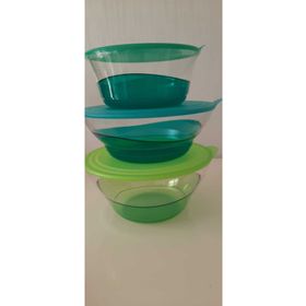 Tupperware 3'lü Damla Saklama Kabı