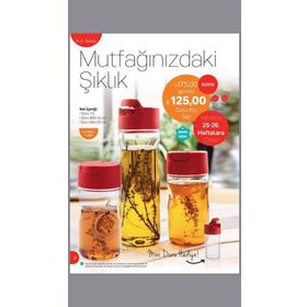 Tupperware 3'lü Duru Yağdanlık