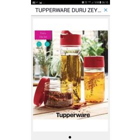 Tupperware 3'lü Duru Yağdanlık
