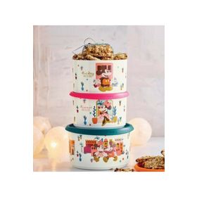 Tupperware 3'lü Minnie Mickey Saklama Kabı