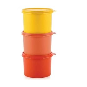 Tupperware 3x1.1 lt Sıkı Kapaklı Saklama Kapları