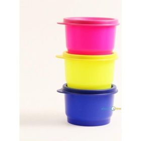 Tupperware 3x125 ml Renkli Minik Kaplar