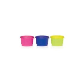 Tupperware 3x125 ml Renkli Minik Kaplar