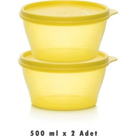 Tupperware 500 ml Sarı Saklama Kabı