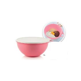 Tupperware 7.8 lt Toz Pembe Miksim Saklama Mayalama Kabı