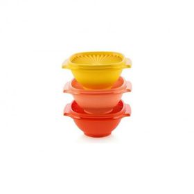 Tupperware 830 ml 3'lü Yıldız Kap