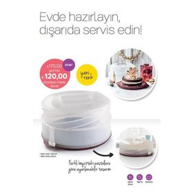 Tupperware Akordiyon Pasta Servisi