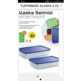 Tupperware Alaska 2.25 lt Saklama Kabı