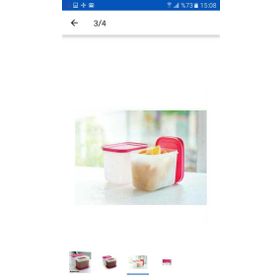 Tupperware Alaska 2'li 1.1 lt Saklama Kabı