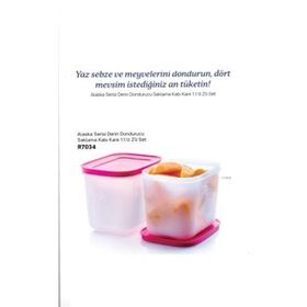 Tupperware Alaska 2'li 1.1 lt Saklama Kabı