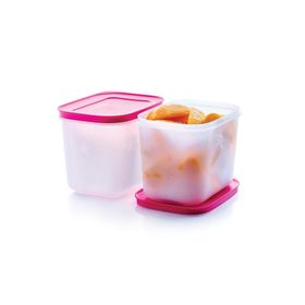 Tupperware Alaska 2x1.1 lt Pembe Saklama Kabı Seti