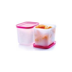 Tupperware Alaska 2x1.1 lt Pembe Saklama Kabı Seti