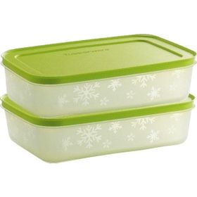 Tupperware Alaska 2x1 lt Yeşil Saklama Kabı