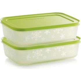 Tupperware Alaska 2x1 lt Yeşil Saklama Kabı