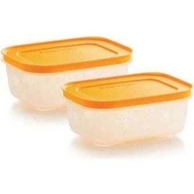 Tupperware Alaska 2x450 ml Turuncu Saklama Kabı
